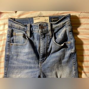 high waisted skinny jeans